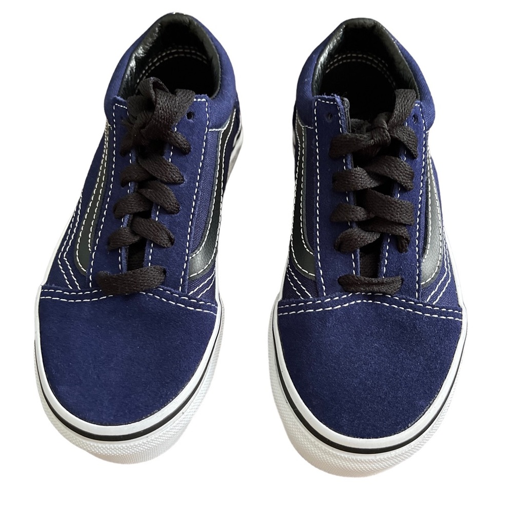 NEW Vans Old Skool Medieval Blue/Black Shoes VNOA38HBU3Y - Kids 11.5 Sneaker